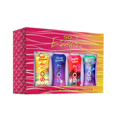 Body Mist Mini Set Escapes 4x50ml - So