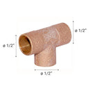 Tee Bronce So/So/So 1/2" 1U