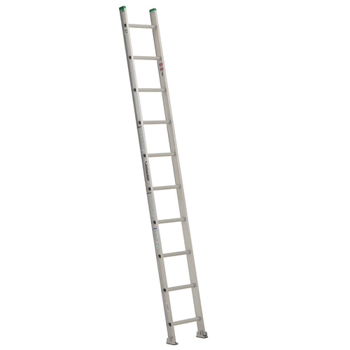 Escalera Aluminio Recta Simple 3.05 M. 10 Peldaños Cuprum