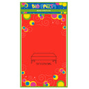 Mantel Desechable Rojo 137 X 274 Cm 94 Gr Big Party