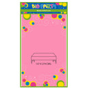 Mantel Desechable Color Rosado 137 X 274 Cm 94 Gr Big Party