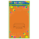 Mantel Desechable Naranjo 137 X 274 Cm 94 Gr Big Party