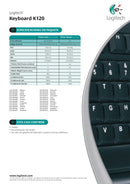 Teclado Usb K120 Negro