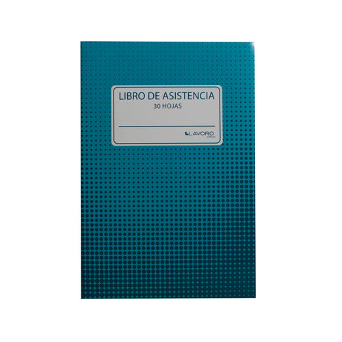 Libro Registro De Asistencia 30 Hojas