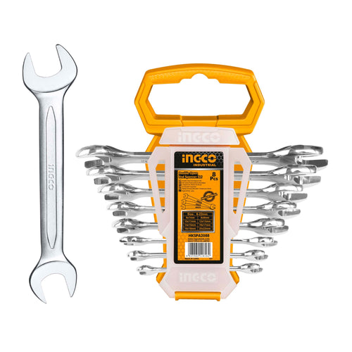 SET LLAVES PUNTA/PUNTA INDUSTRIAL 8 PIEZAS 6-22MM INGCO HKSPA2088