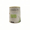ESMALTE AL AGUA SATINADO PREM BLCO 1/4GL