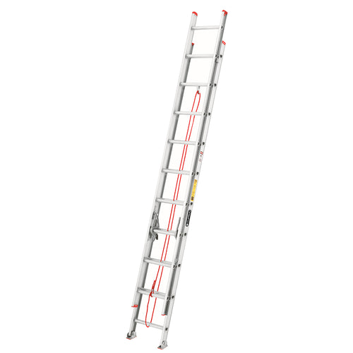 Escalera De Aluminio Telescopica 20 Peldaños Cuprum