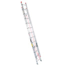 Escalera De Aluminio Telescopica 24 Peldaños Cuprum