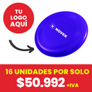 Frisbee Plastico Azul (Impresion full color)