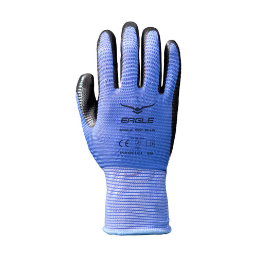 Guantes de Seguridad Eagle 1600 Azul 8/M