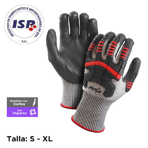 Guantes de Seguridad Ninja Hero 7/S
