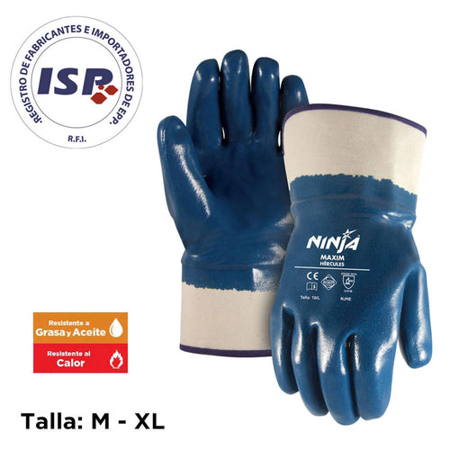 Guantes de Seguridad Ninja Hercules 9/L
