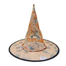 Sombreros Halloween Naranja Transparente Bruja Big Party