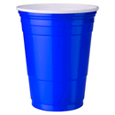 Vasos Plasticos Bicolor Azul 500 Cc 10 Unidades Big Party