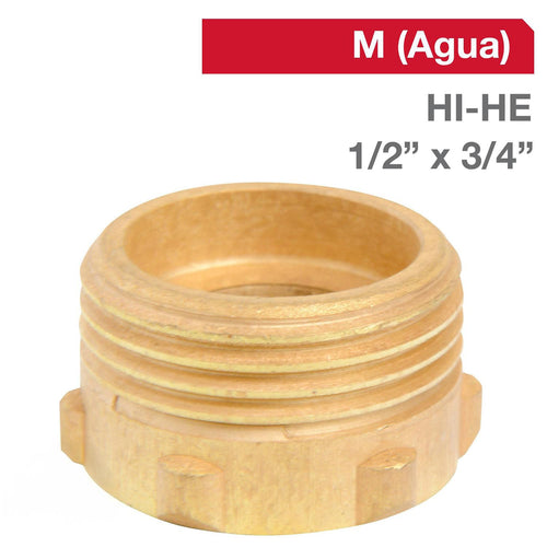 Reduccion Bronce Hi/He 1/2" X 3/4" 1U