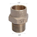 Terminal Bronce So/He 1/2" X 3/8" 1U