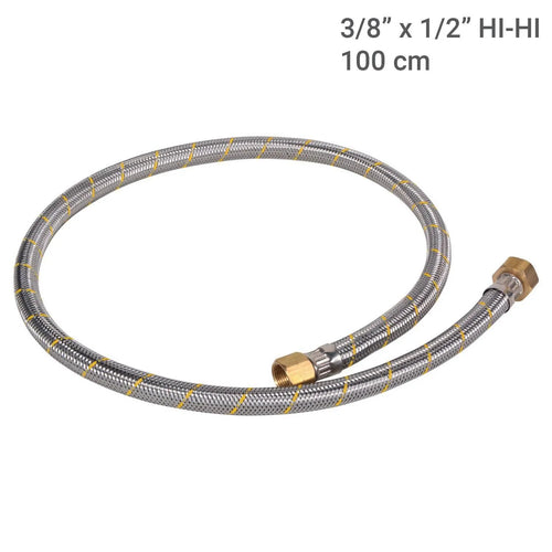 Flexible Gas 3/8" 1/2 Hi-Hi 100 Cm
