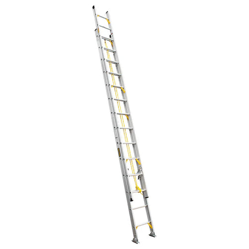 Escalera Telescopica Aluminio 28 Peldaños 150 Kg Magna