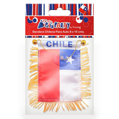 Bandera Para Auto 4X6 Cm Big Party