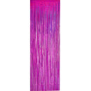 Cortina Holografica Fucsia 2.5 Metros 1 Unidad Big Party