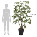 Planta Artificial Schefflera 172 Cm Verde