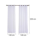 Set De Velos 140X230Cm Blanco