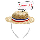 Cintillo Tricolor 4 Unidades Por Bolsa Big Party