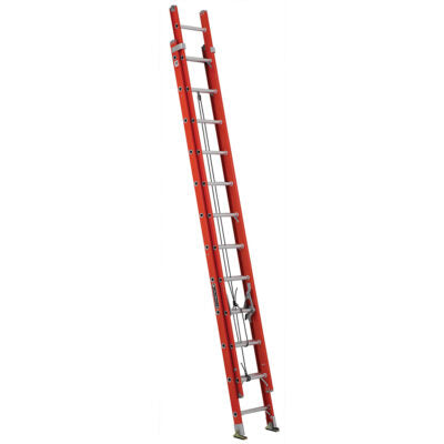 Escalera Fibra Vidrio Telescopica 24 Peldaños Cuprum