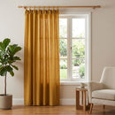 Cortina Tela 140X230Cm Ocre