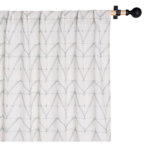 Cortina Tela 230X140Cm Batik Gris