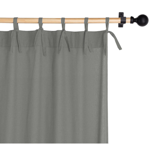 Cortina Tela 140X230Cm Perla Gris