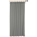 Cortina Tela 140X230Cm Perla Gris