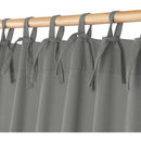 Cortina Tela 140X230Cm Perla Gris