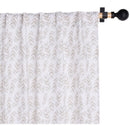 Cortina Tela 140X230Cm Ramitas Oliva Multicolor
