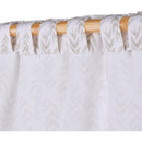 Cortina Tela 140X230Cm Ramitas Oliva Multicolor
