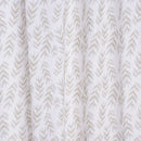 Cortina Tela 140X230Cm Ramitas Oliva Multicolor