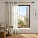 Cortina Tela 140X230Cm Zigzag Celeste