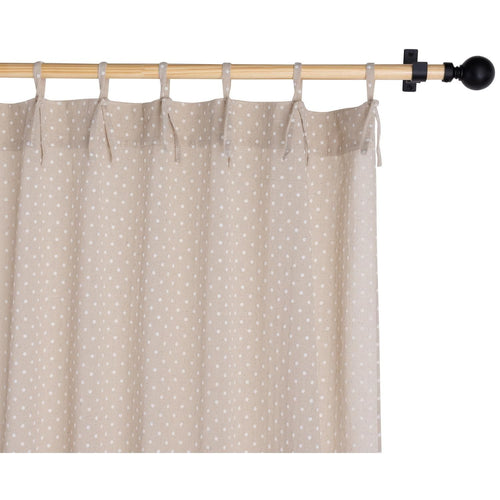 Cortina Tela 140X230Cm Puntos Multicolor