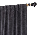 Cortina Gracia Grafito 140X230