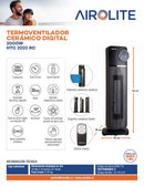 Termoventilador Cerámico Digital 2000W Htc-2022 Rc
