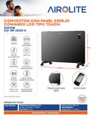 CONVECTOR C/PANEL ESPEJO CO-RP 2000 II