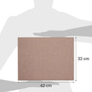 Individual Rectangular 32X42 Cm Beige