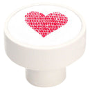Pomo Madera 36Mm Corazon