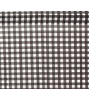 Cortina Cocina Cuadrille Negro 2 Paños 70X115 Cm