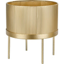 Portavela Metalico Decorativo Para 3 Velas 19 Cm