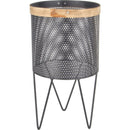 Porta Macetero Metalico 46 Cm Para Interior