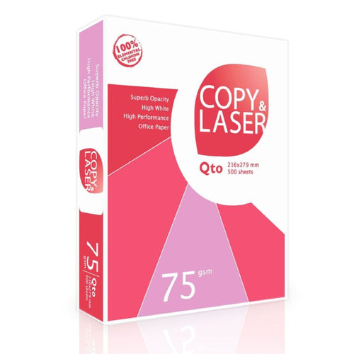Papel Fotocopia Carta 75 Gr 500 Hojas
