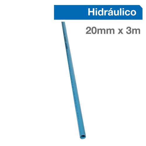 Tubo Pn-16 Cementar Pvc Agua 20 Mmx3 M