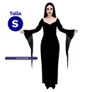 Traje Merlina Morticia Addams Talla S Fiestamania