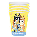 Set 6 Vasos Papel Bluey